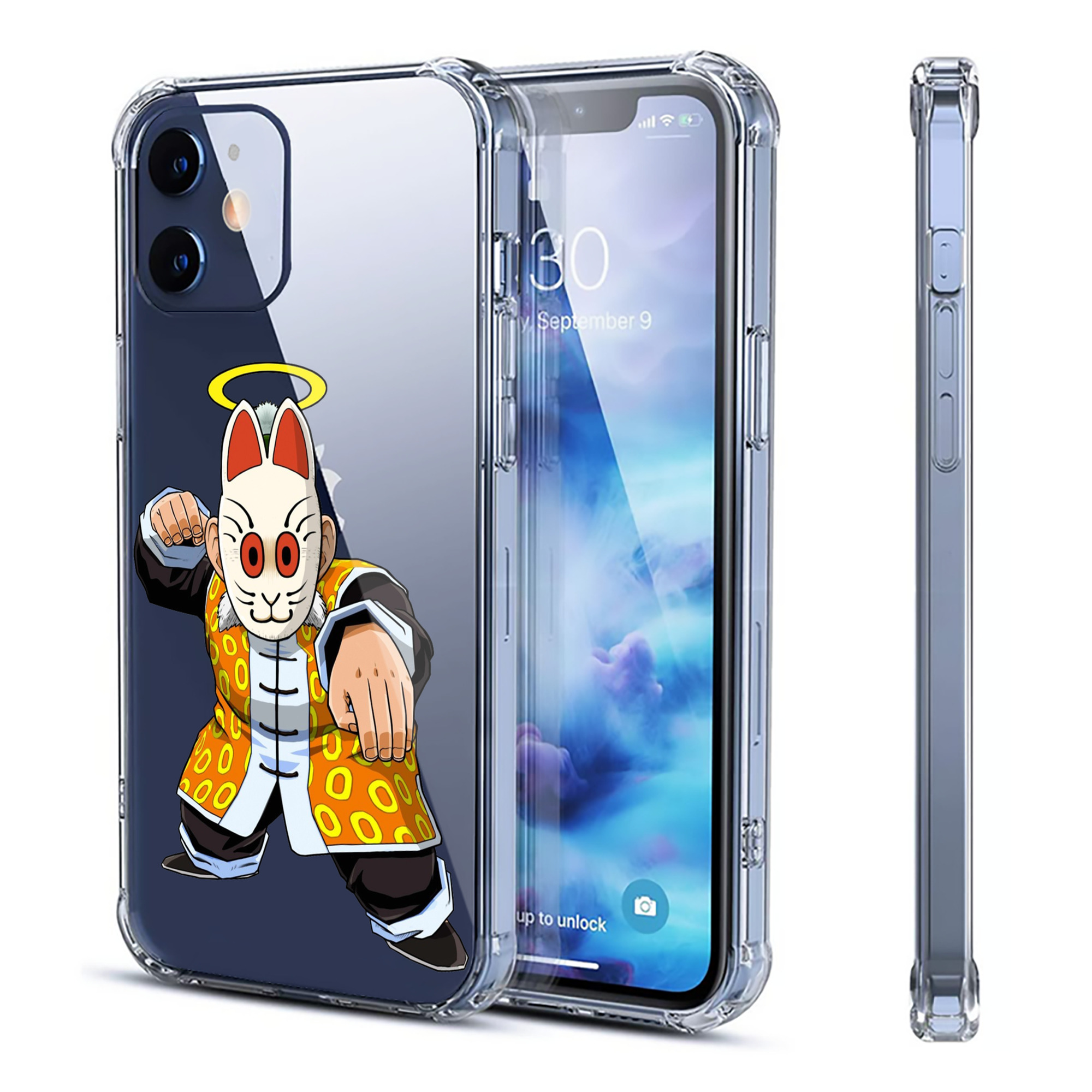 （画像用） ドラゴンボール DRAGON BALL 【iPhone 12シリーズ対応】透明スマホケース（クリアソフトケース）